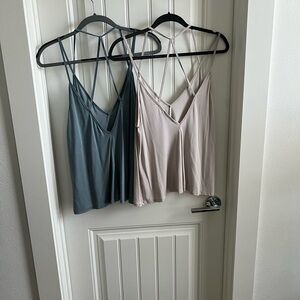 Lot of 2 Lulu’s Strappy Tank Tops